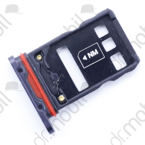 SIM tálca / tartó Huawei P30 Pro DUAL sim és memóriakártya tartó, fekete, 51661LGC